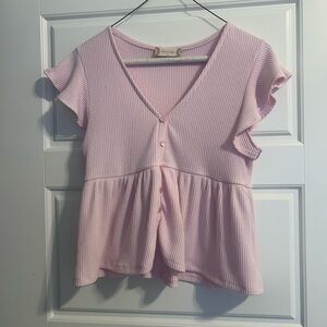 Altar'd State Light Pink top. Barely worn.